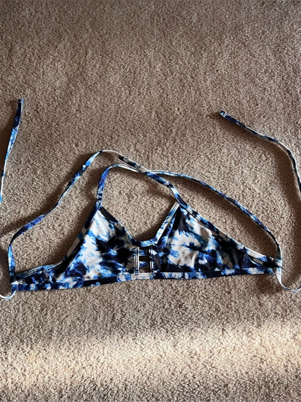 Jolyn “Tomcat” Vent Bikini Top Tie Back